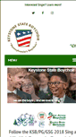 Mobile Screenshot of keystonestateboychoir.org